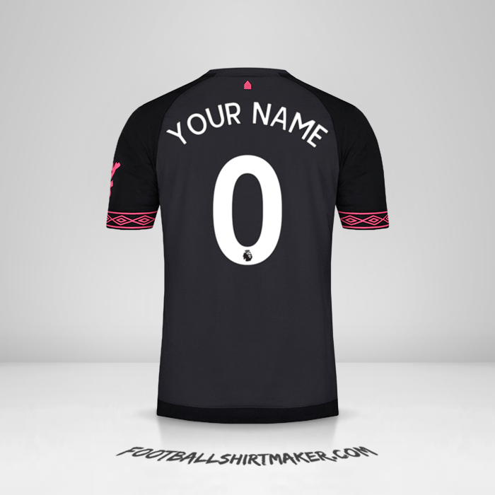 Jersey Everton FC 2018/19 II -  your name - 0