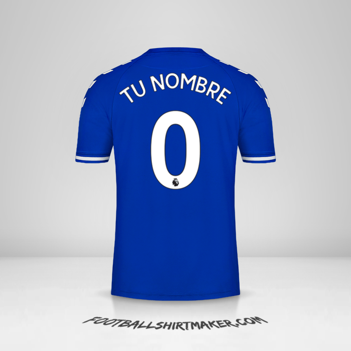 Camiseta Everton FC 2020/21 -  tu nombre - 0