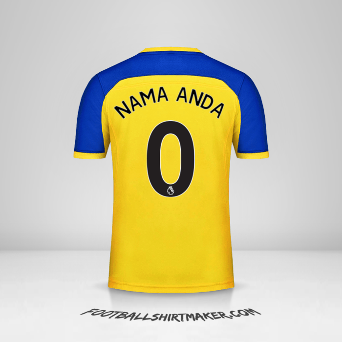 Jersey Southampton FC 2018/19 II -  nama anda - 0