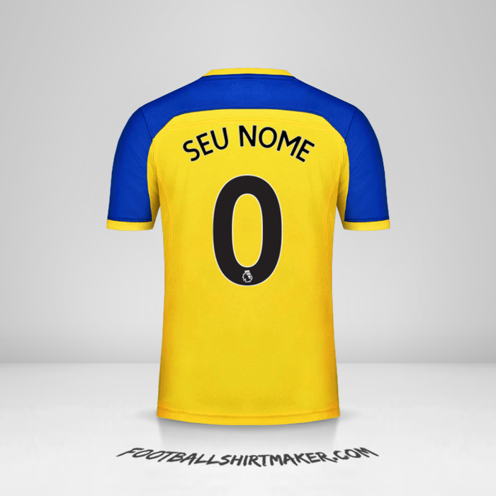 Camisa Southampton FC 2018/19 II -  seu nome - 0