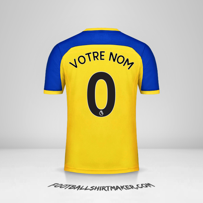 Maillot Southampton FC 2018/19 II -  votre nom - 0