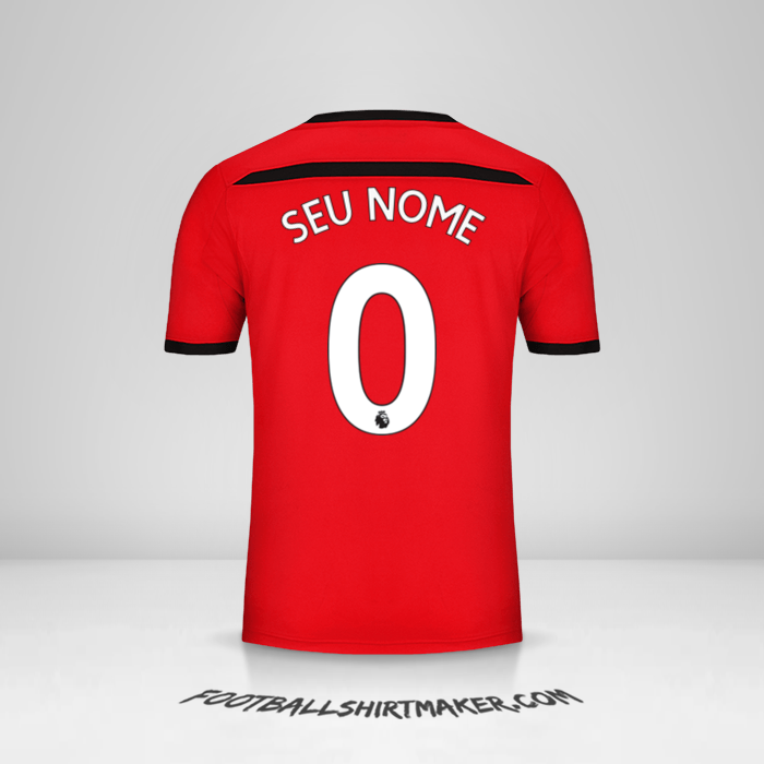 Camisa Southampton FC 2018/19 -  seu nome - 0