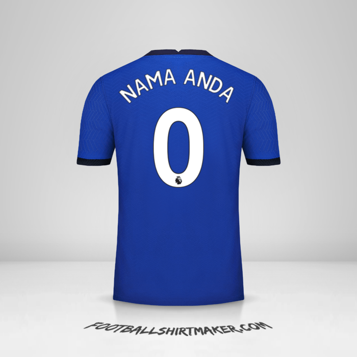 Jersey Chelsea 2020/21 -  nama anda - 0