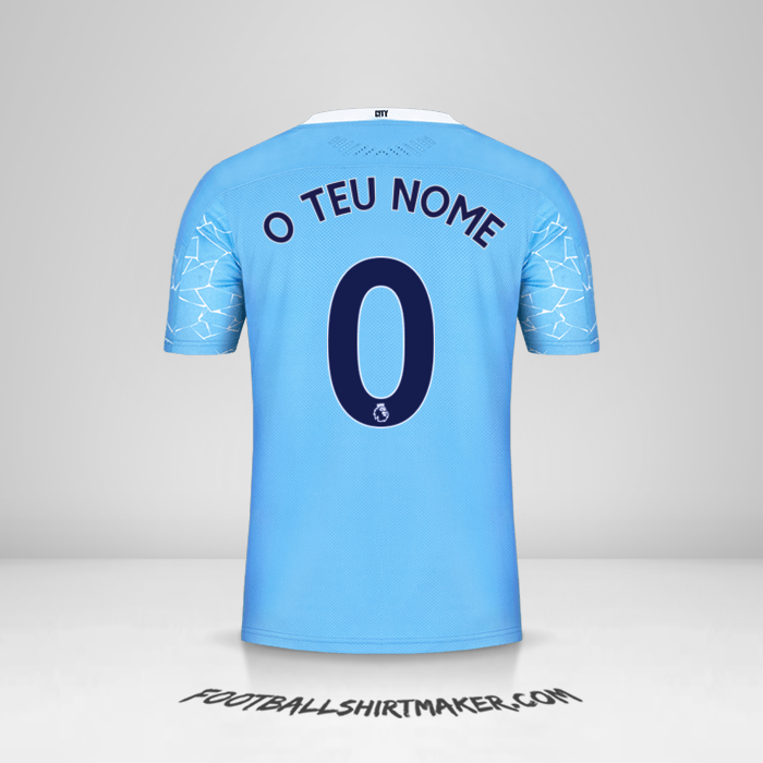Camisola Manchester City 2020/21 -  o teu nome - 0