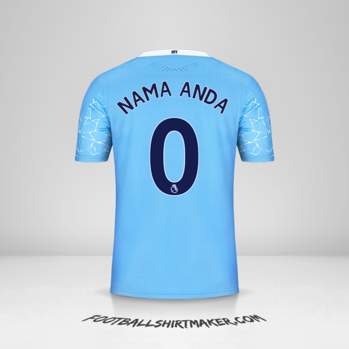 Jersey Manchester City 2020/21 -  nama anda - 0