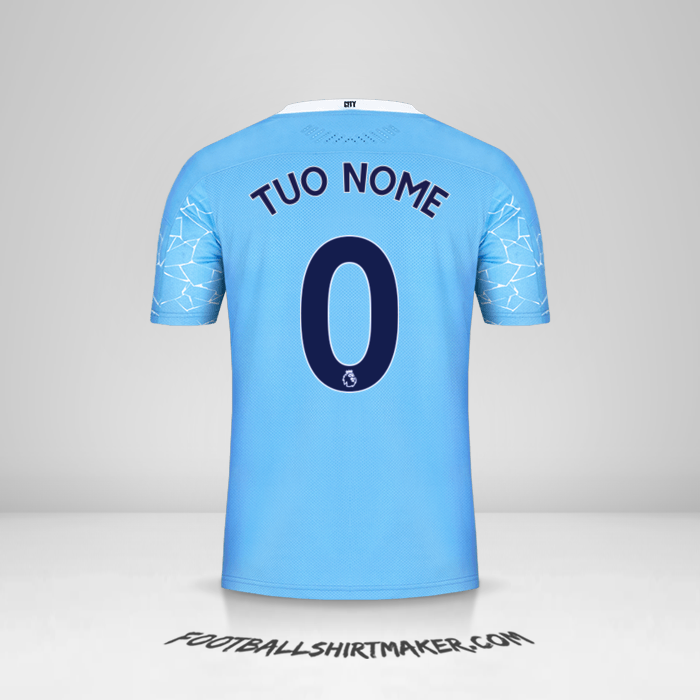 Maglia Manchester City 2020/21 -  tuo nome - 0