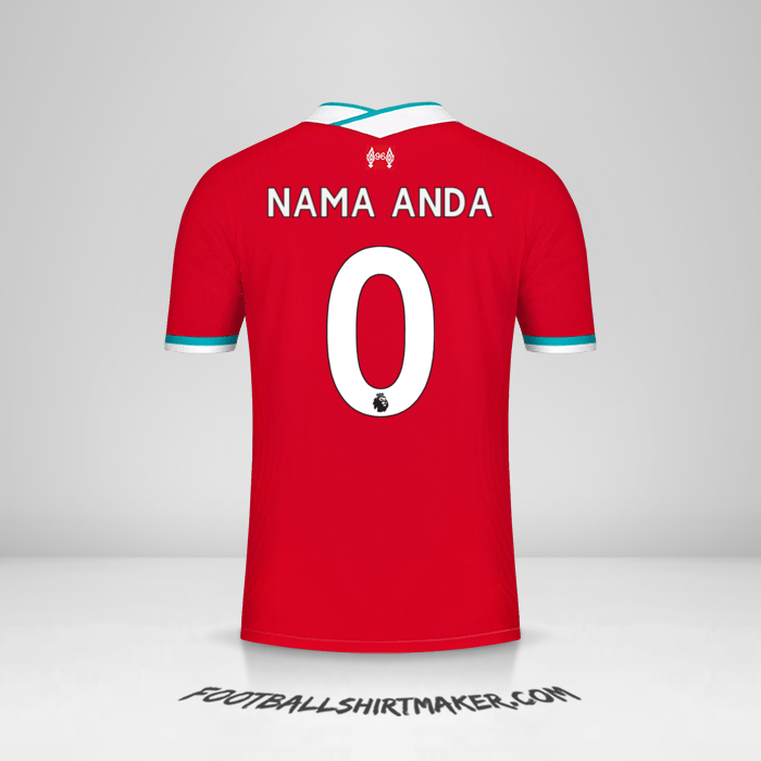 Jersey Liverpool FC 2020/21 -  nama anda - 0