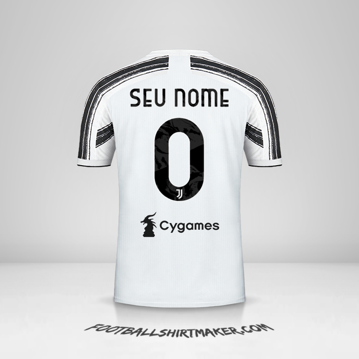 Camisa Juventus FC 2020/21 -  seu nome - 0
