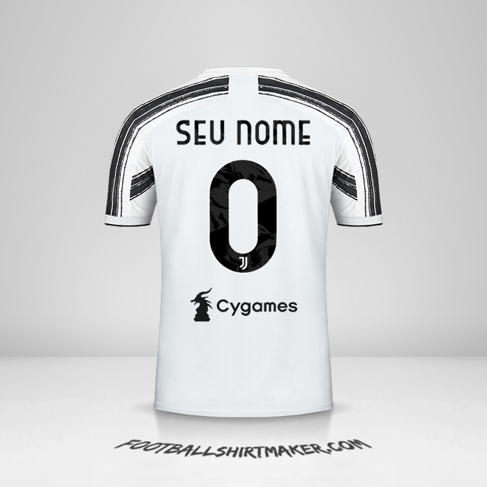 Camisa Juventus FC 2020/21 -  seu nome - 0