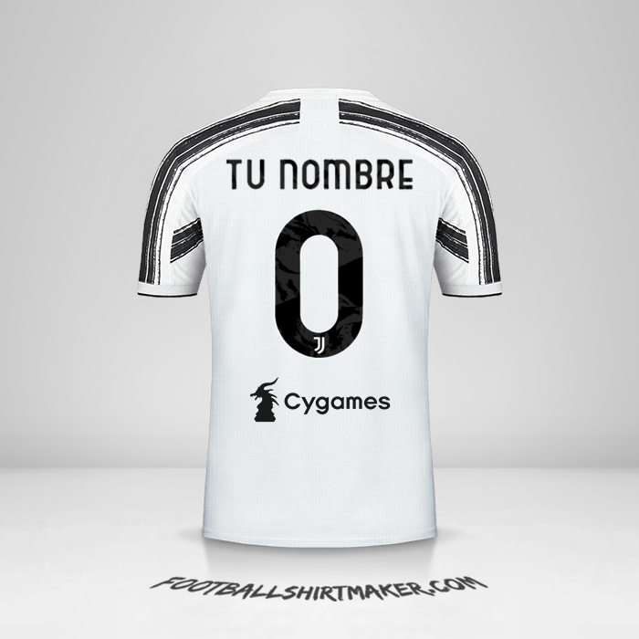 Camiseta Juventus FC 2020/21 -  tu nombre - 0