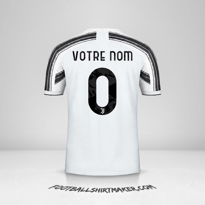 Maillot Juventus FC 2020/21 Cup -  votre nom - 0