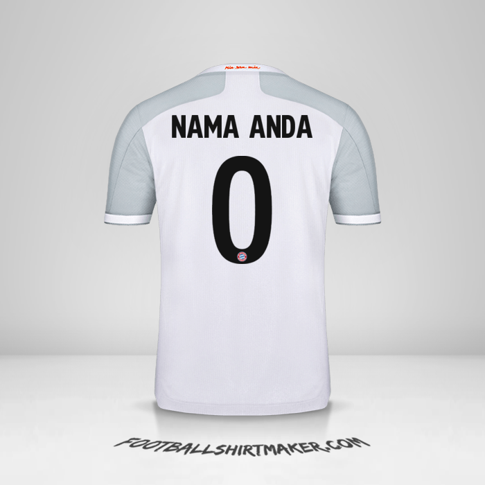 Jersey FC Bayern Munchen 2020/21 Cup II -  nama anda - 0