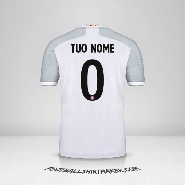 Maglia FC Bayern Munchen 2020/21 Cup II -  tuo nome - 0