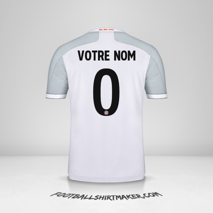 Maillot FC Bayern Munchen Cup 2020/21 II -  votre nom - 0