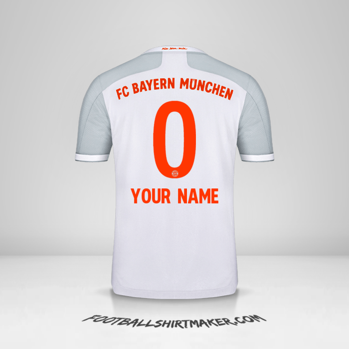 Jersey FC Bayern Munchen 2020/21 II -  your name - 0