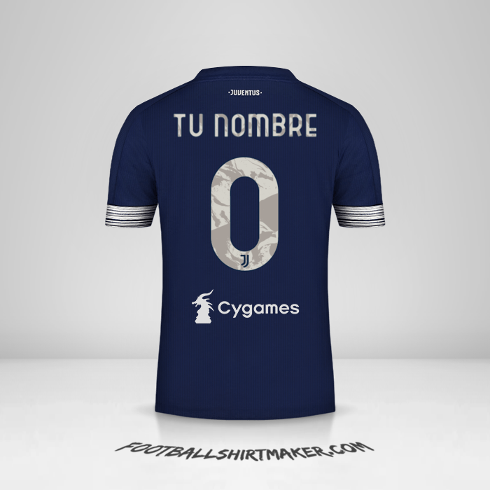 Camiseta Juventus FC 2020/21 II -  tu nombre - 0