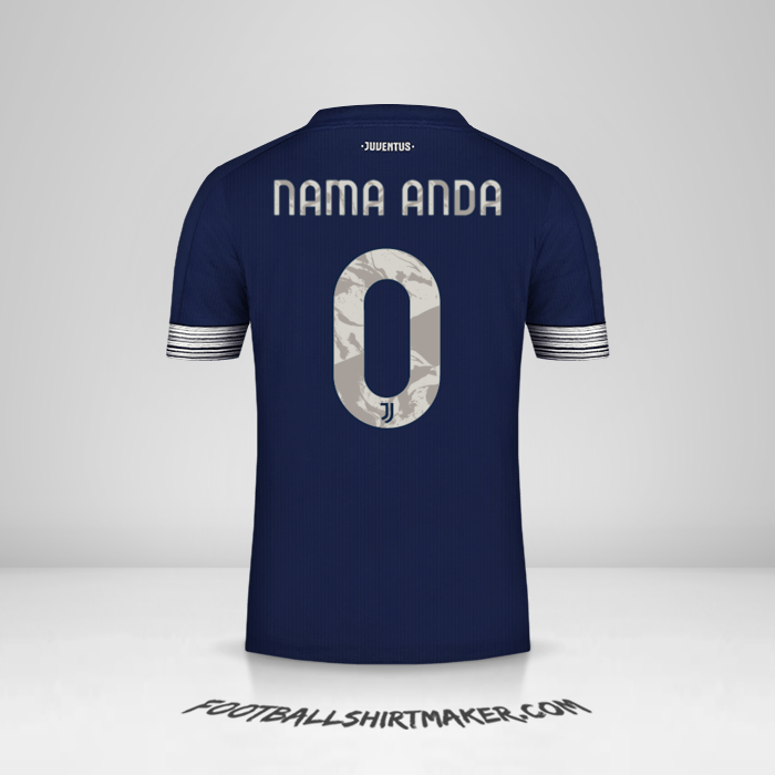 Jersey Juventus FC Cup 2020/21 II -  nama anda - 0