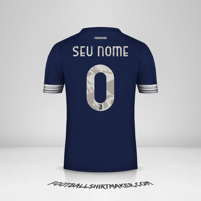 Camisa Juventus FC Cup 2020/21 II -  seu nome - 0