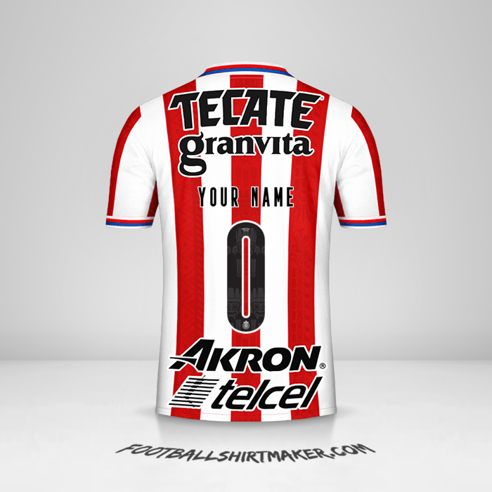 Jersey Guadalajara 2020/21 -  your name - 0