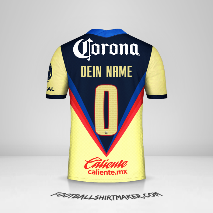 Trikot Club America 2020/21 -  dein name - 0
