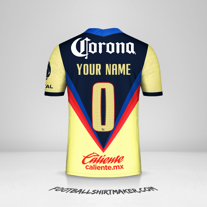 Jersey Club America 2020/21 -  your name - 0