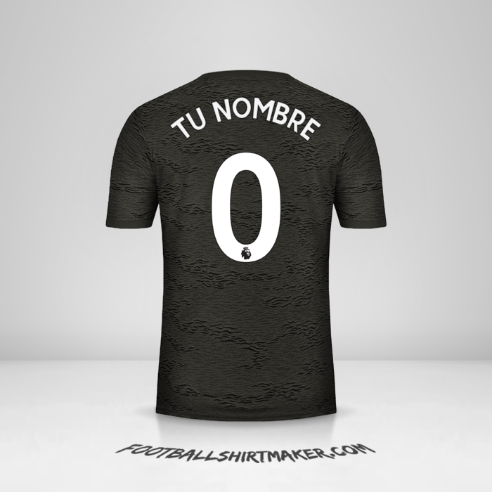 Camiseta Manchester United 2020/21 II -  tu nombre - 0
