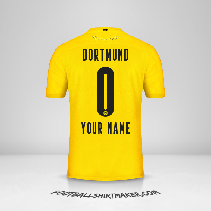 Shirt Borussia Dortmund 2020/21 -  your name - 0