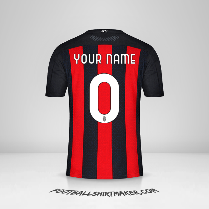 Jersey AC Milan 2020/21 -  your name - 0