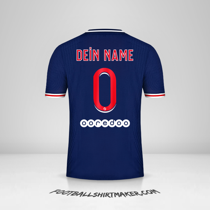 Trikot Paris Saint Germain 2020/21 -  dein name - 0