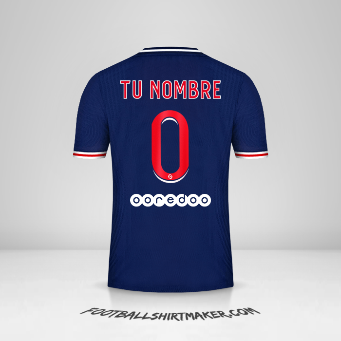 Camiseta Paris Saint Germain 2020/21 -  tu nombre - 0