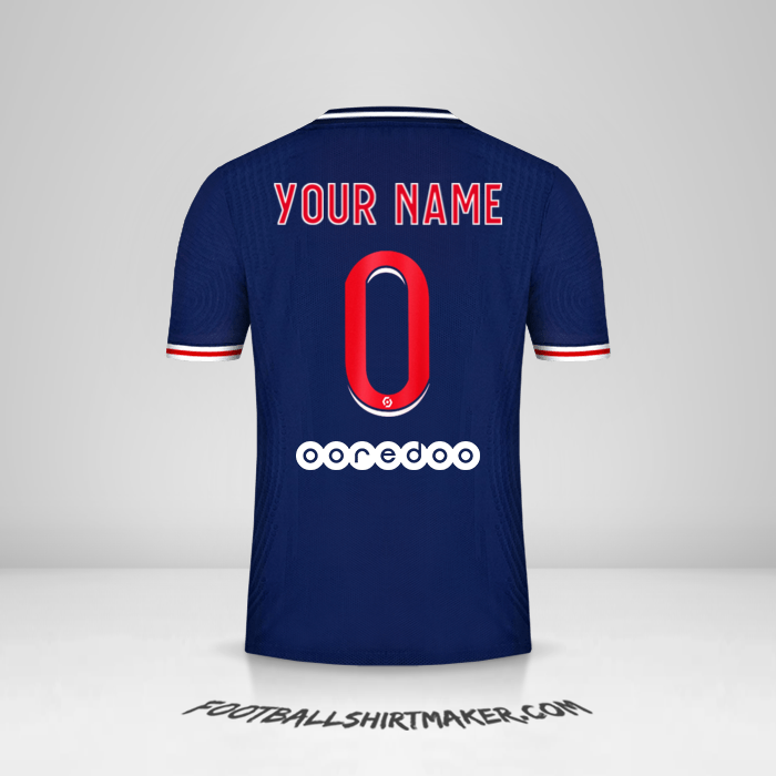 Jersey Paris Saint Germain 2020/21 -  your name - 0