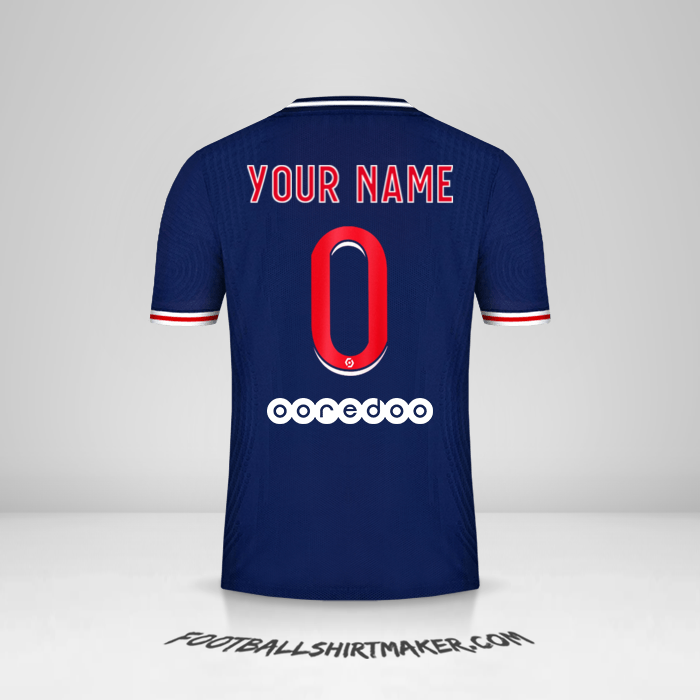 Jersey Paris Saint Germain 2020/21 -  your name - 0