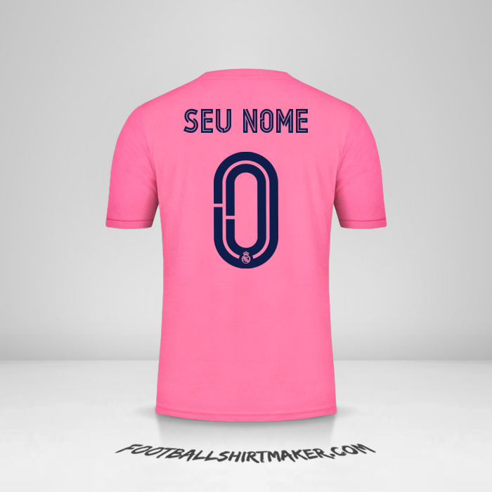Camisa Real Madrid CF Cup 2020/21 II -  seu nome - 0