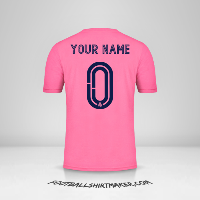 Jersey Real Madrid CF 2020/21 Cup II -  your name - 0