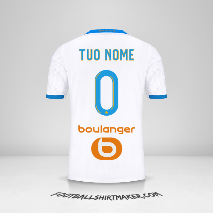 Maglia Olympique de Marseille 2020/21 -  tuo nome - 0