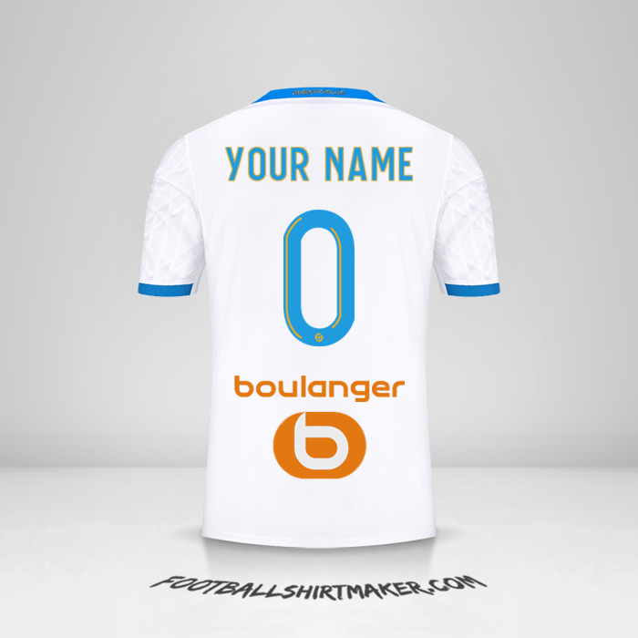 Shirt Olympique de Marseille 2020/21 -  your name - 0