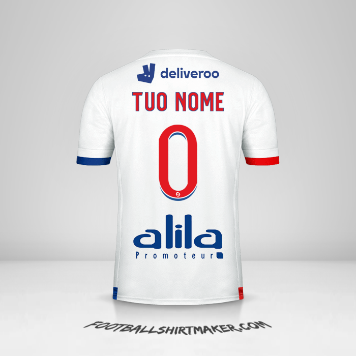 Maglia Olympique Lyon 2020/21 -  tuo nome - 0