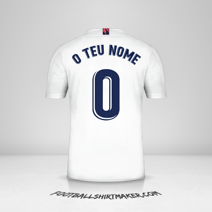 Camisola Real Madrid CF 2020/21 -  o teu nome - 0