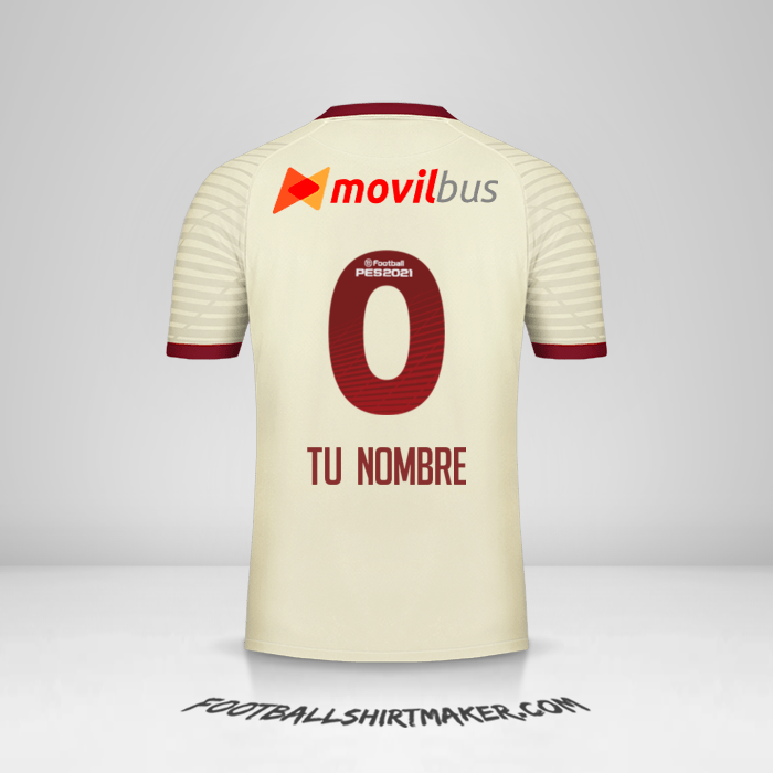 Jersey Universitario 2020 -  tu nombre - 0