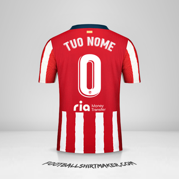 Maglia Atletico Madrid 2020/21 -  tuo nome - 0