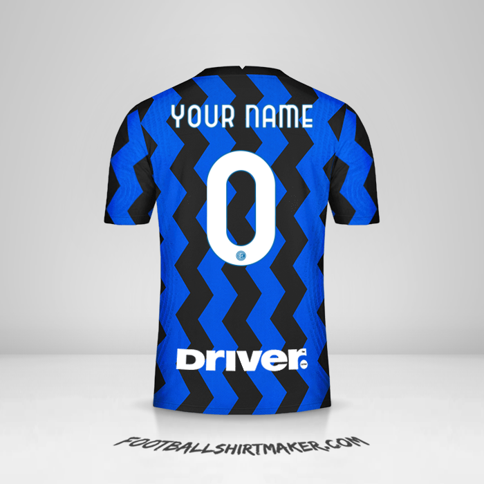 Shirt Inter 2020/21 -  your name - 0