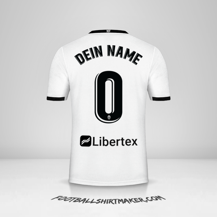 Trikot Valencia CF 2020/21 -  dein name - 0