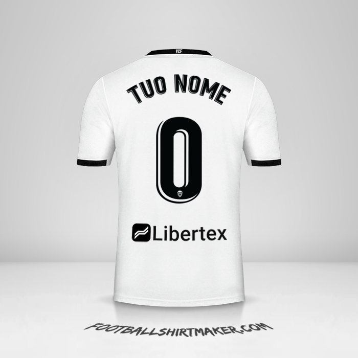 Maglia Valencia CF 2020/21 -  tuo nome - 0