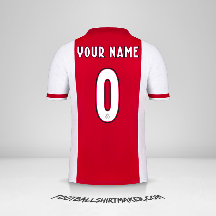 Jersey AFC Ajax 2020/21 -  your name - 0
