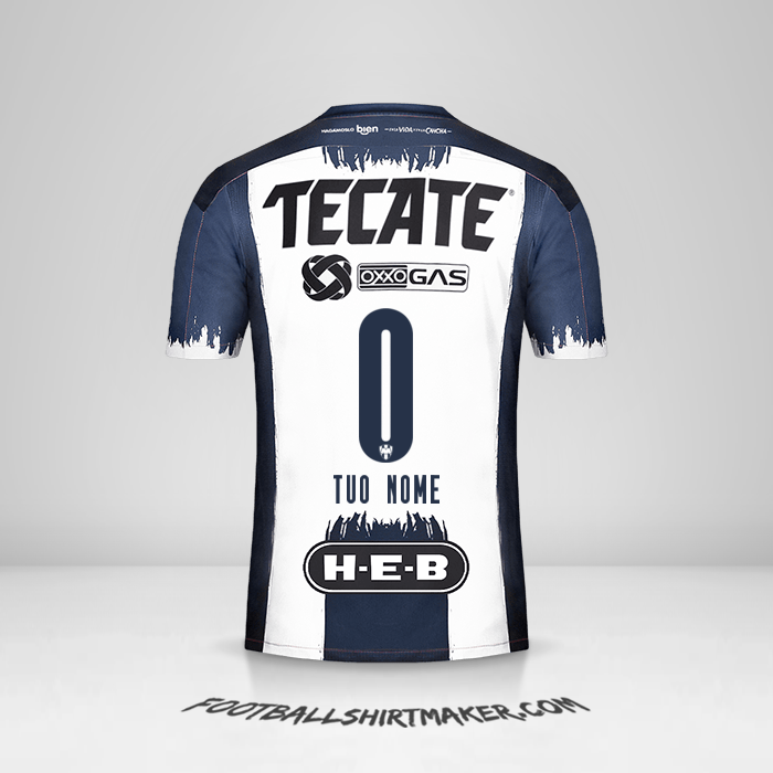 Maglia Monterrey 2020/21 -  tuo nome - 0