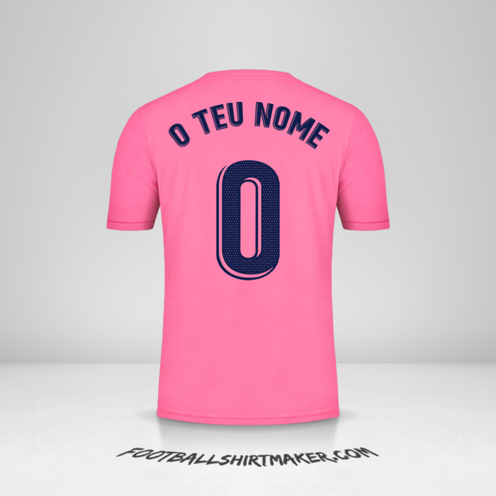 Camisola Real Madrid CF 2020/21 II -  o teu nome - 0