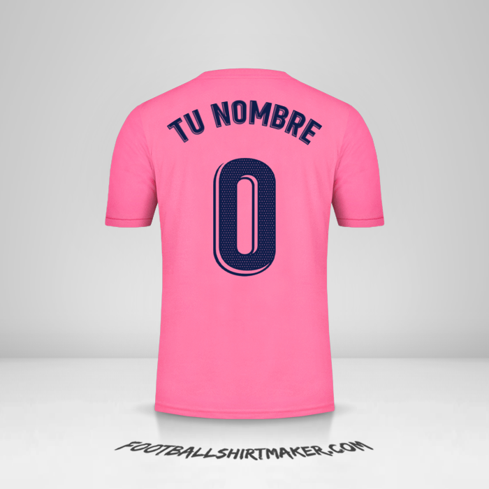 Jersey Real Madrid CF 2020/21 II -  tu nombre - 0