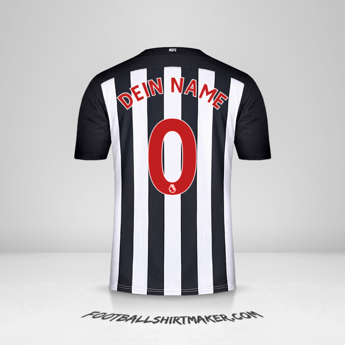 Trikot Newcastle United FC 2020/21 -  dein name - 0