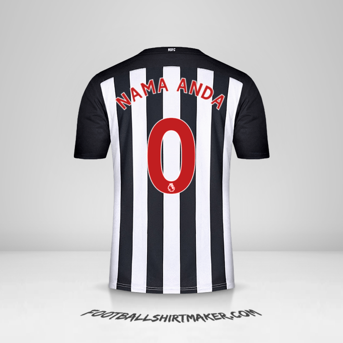 Jersey Newcastle United FC 2020/21 -  nama anda - 0