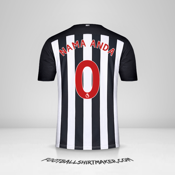 Jersey Newcastle United FC 2020/21 -  nama anda - 0